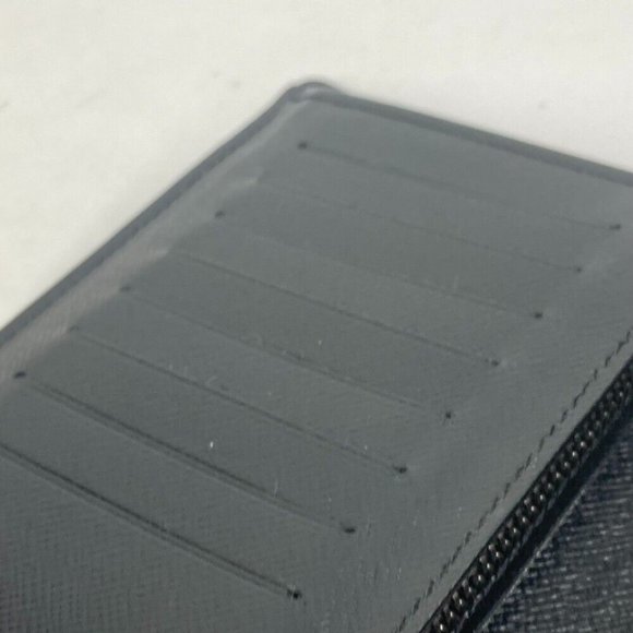 LOUIS VUITTON Monogram-Eclipse Portefeuille Brazza Two fold Long Wallet - Picture 13 of 14